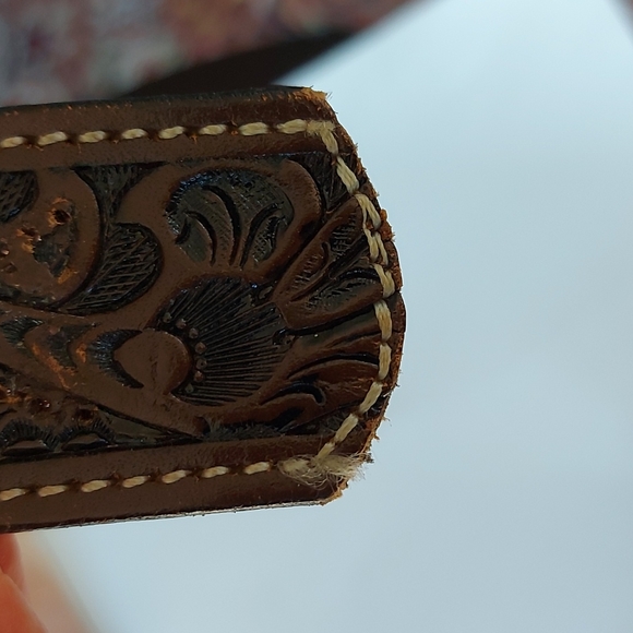 Leather Western Belt - Picture 12 of 17